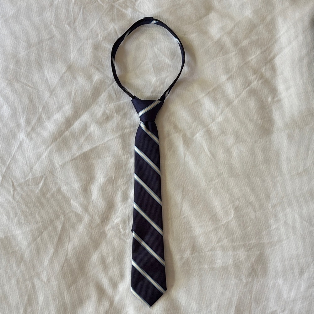 Tommy Hilfiger Striped adjustable Pre-tied Boys Tie